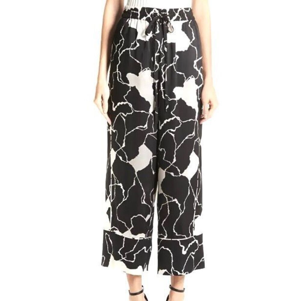 YIGAL AZROUEL Wide Ponte Pants (Sz 10) - Picture 4 of 11